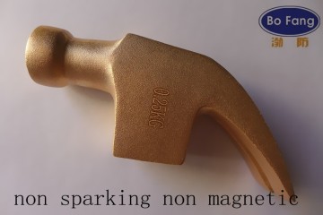 Bohai brand tools non-sparking 0.25kg claw hammer