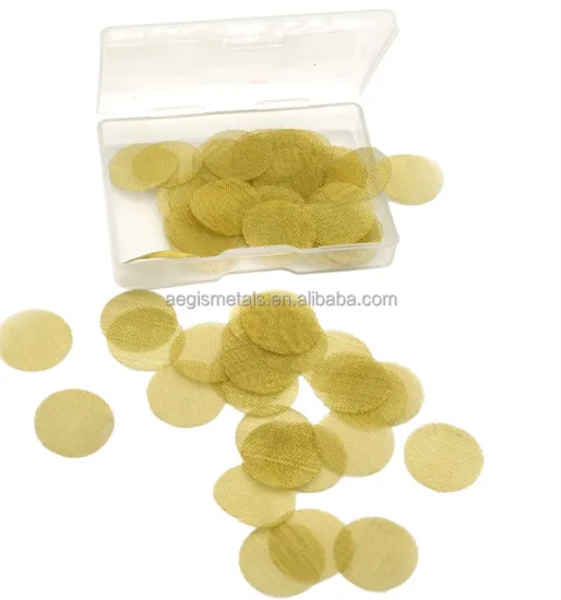 12mm 20mm Metal Cone Bowl Filters: Brass, Copper, Stainless Steel, Silver