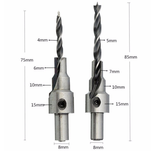 Tapered Wood Countersink Drill Bit for Wood Drilling