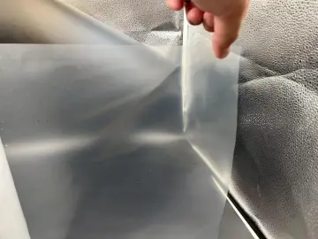 Heat shrinkable PE film for packaging
