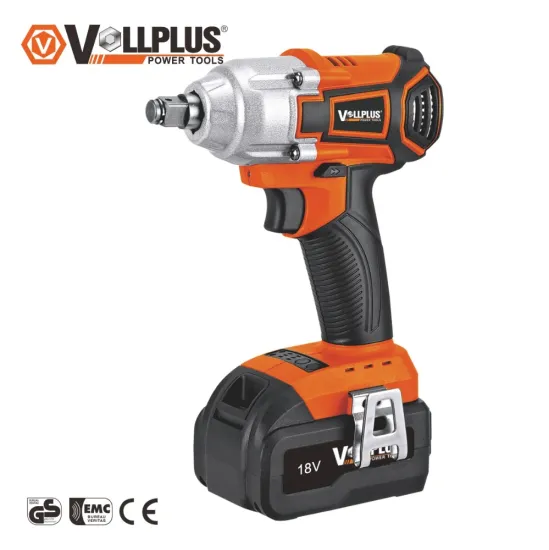 Vollplus VPCD2037 brushless motor Cordless impact wrench Rechargeable torque wrench