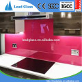 5mm 6mm Tempered Back Painted Kitchen Splashback Glass