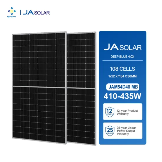 Ja Solar Panels: Free Shipping on 410W-435W High Efficiency PV Panels in Europe