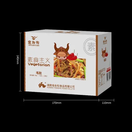 Wholesale Vegetarian Snacks China Shiweixian Brand Spicy Tripe