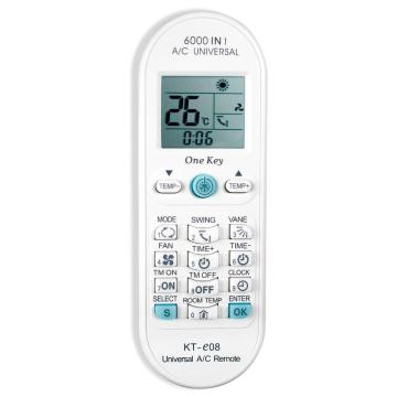 KAWALAN KT -E08 UNIVERSAL AC REMOTE - 6000 peranti serasi