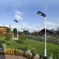 Wand montierte hochwertige Solar Street Light 20W Pir