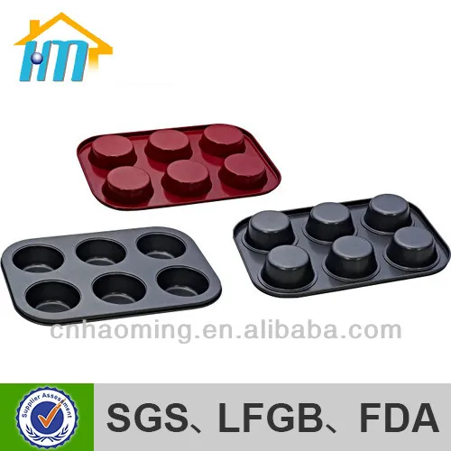 non-stick shaped muffin pans