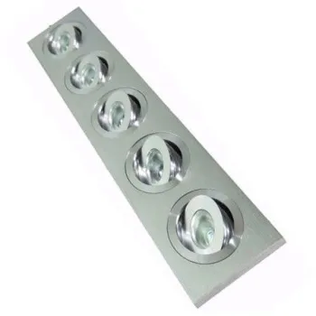 Ultra Slim 6063 Aluminum 4 Watt Kitchen Square Recessed Led Ceiling Lamp