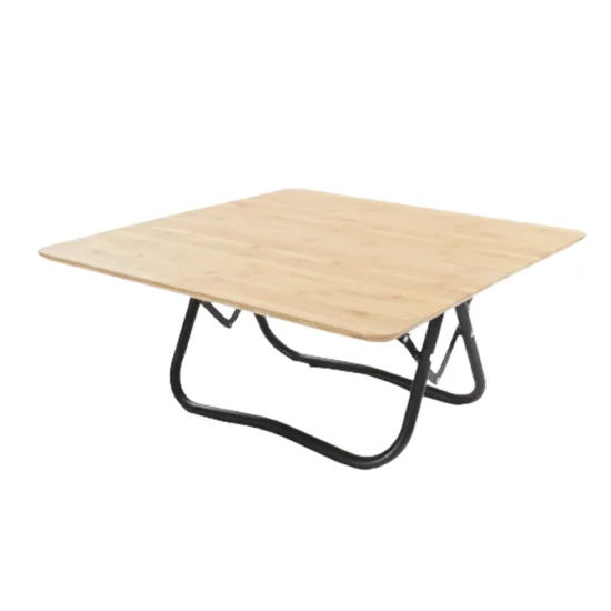 Portable Foldable Bamboo Outdoor Dining Table for Camping