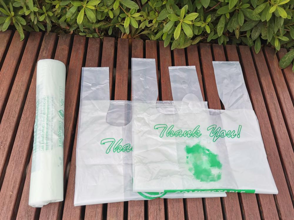 Biodegradable plastic bags