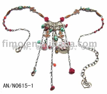 Delicate alloy necklace