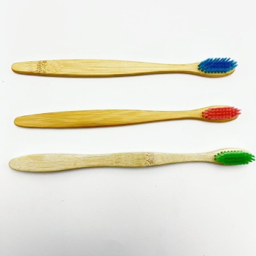 Private Label Bristles Adult Bamboo Toothbrush