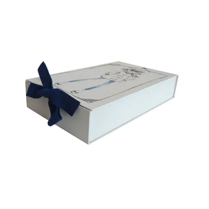 Custom White Paper Underwear Box Packaging