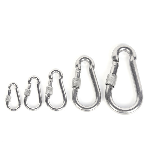 Wear-resistant stainless steel spring buckle Gourd-shaped stainless steel spring buckle Manufactory