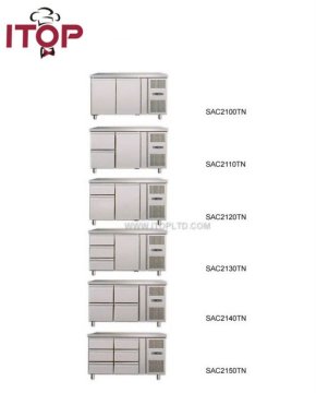 depth 600mm 2-8C refrigerated snack counters
