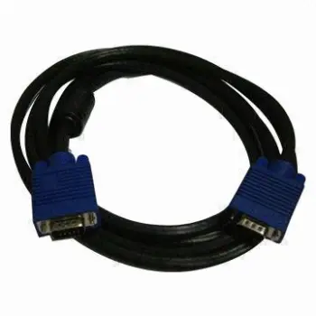 HD 15-pin VGA Cable with Three Coaxial Wires for High-frequency Color Signals, OEM Orders Welcomed