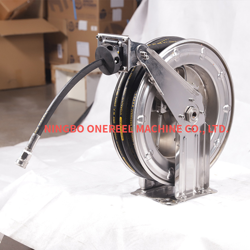 Stainless steel hose reel 6