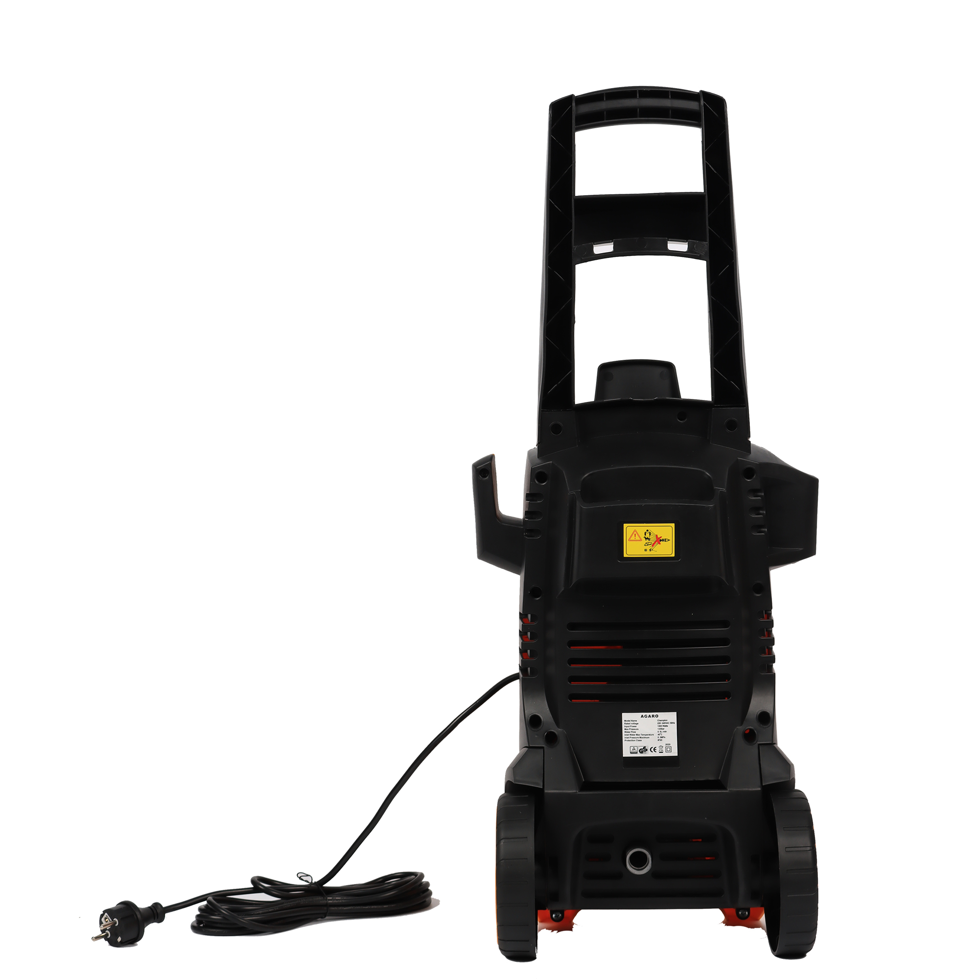 Långt handtag Portable Electric High Pressure Car Washer 1800W