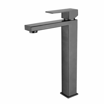 Factory Supply Australia Watermark Wels Stainless Steel Square Deck Mounted Single Lever Faucet Mixer