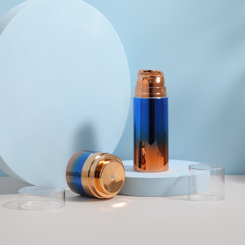 China Refillable Airless Lotion Bottle Skincare Airless Cream Jar Supplier