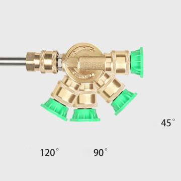 Coupleur pivotant de connexion rapide de 5000psi