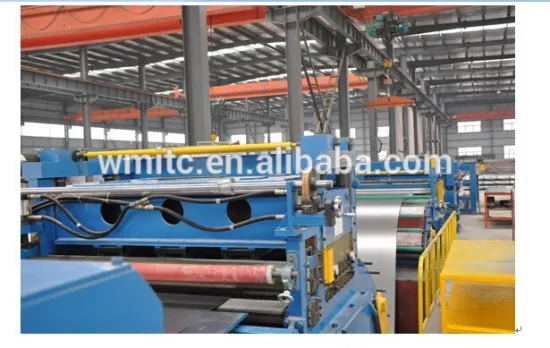 Decoiler, slitting, shearing machine