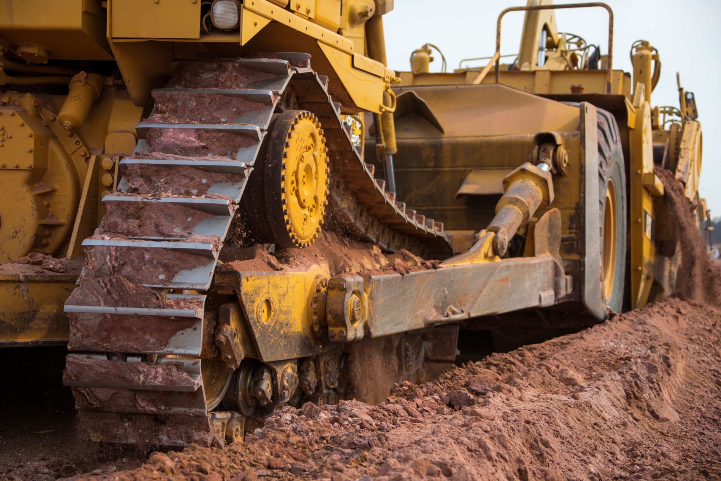 crawler bulldozer undercarriage parts