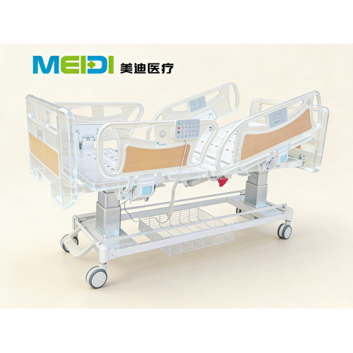 Height-Adjustable Two-Column Electric Nursing Bed