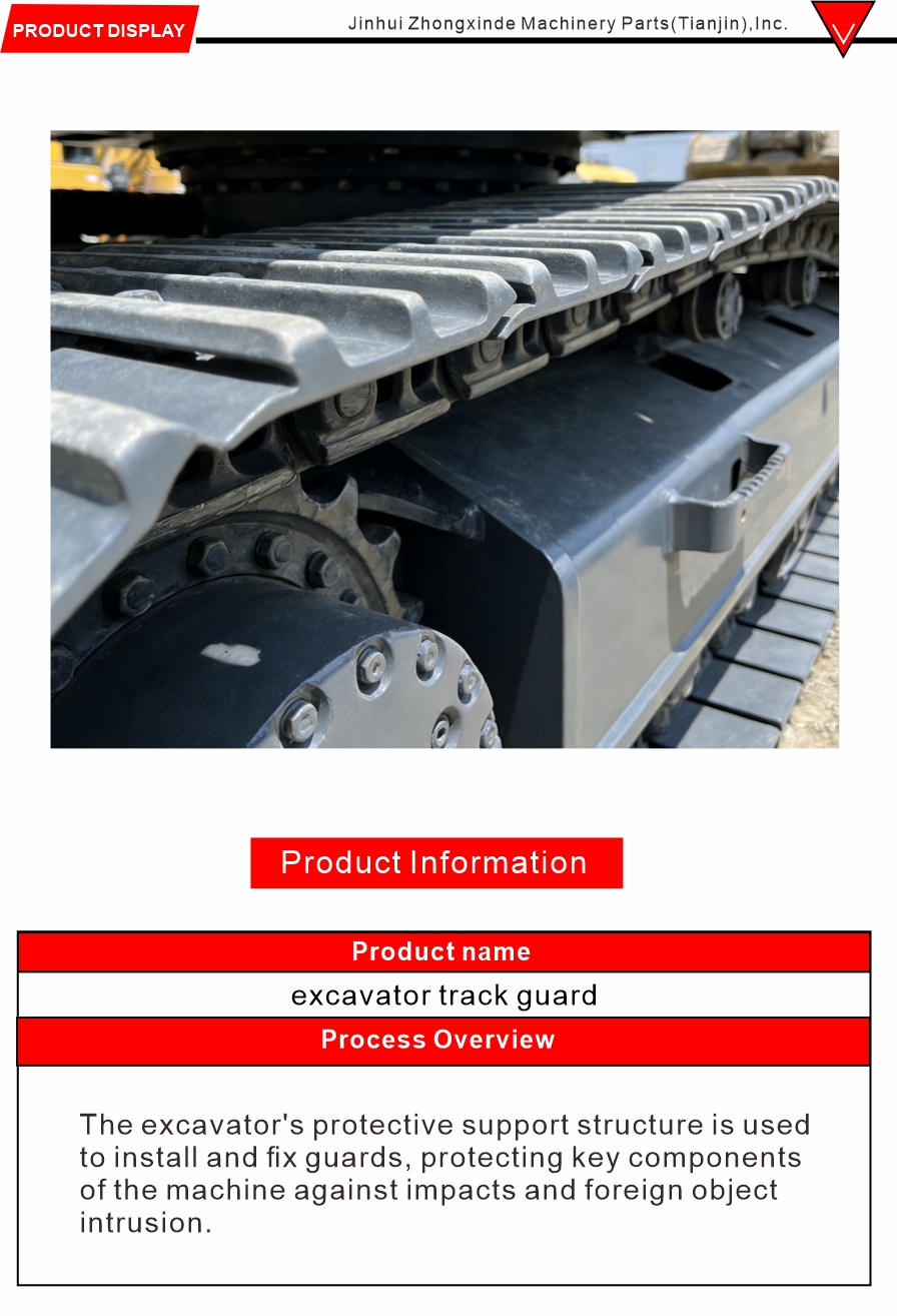 Excavator Track Guard Parts