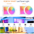 Design elegante Light Smart Panel per case moderne