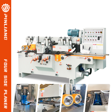 Four Side Planer Moulder for Industrial Woodworking and Solid Wood Processing