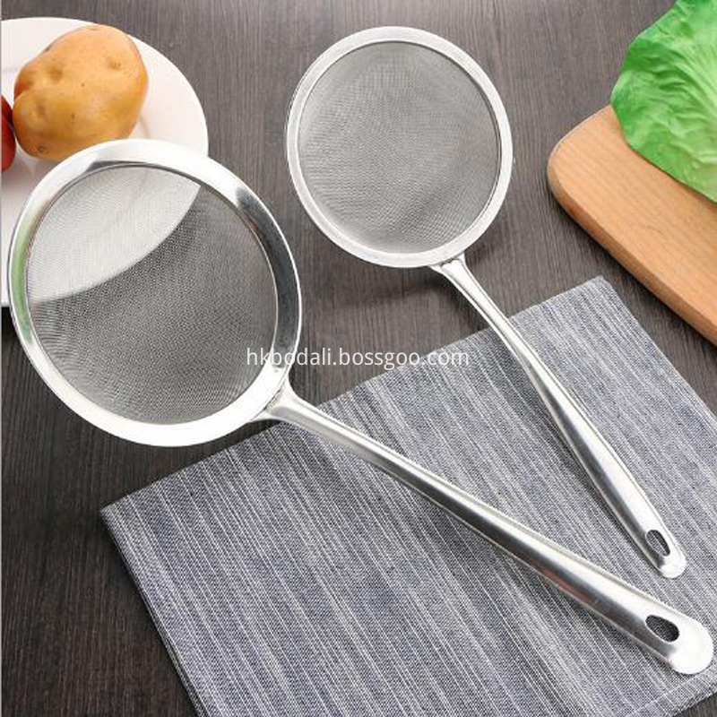 Kitchen stainless steel colander supplies