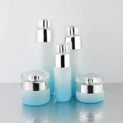 Customized Cosmetic Glass Bottle Packing Set for Skin Care - Devi