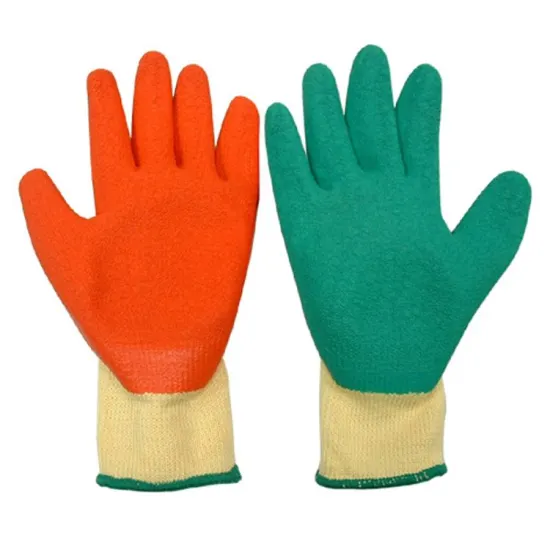 Thickened labor protection workers' gloves