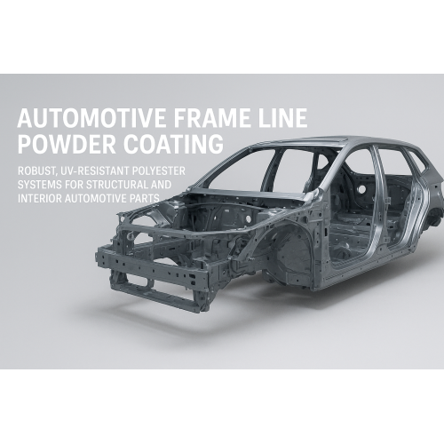 Порошковое покрытие автомобильной рамы