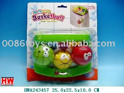 Novel bath basketball toy