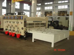 China Made Carton Box Flexo Printing Machine With Chain Feeding 