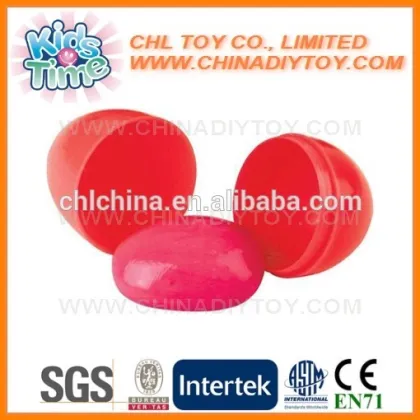 Fun sticky egg science putty for children