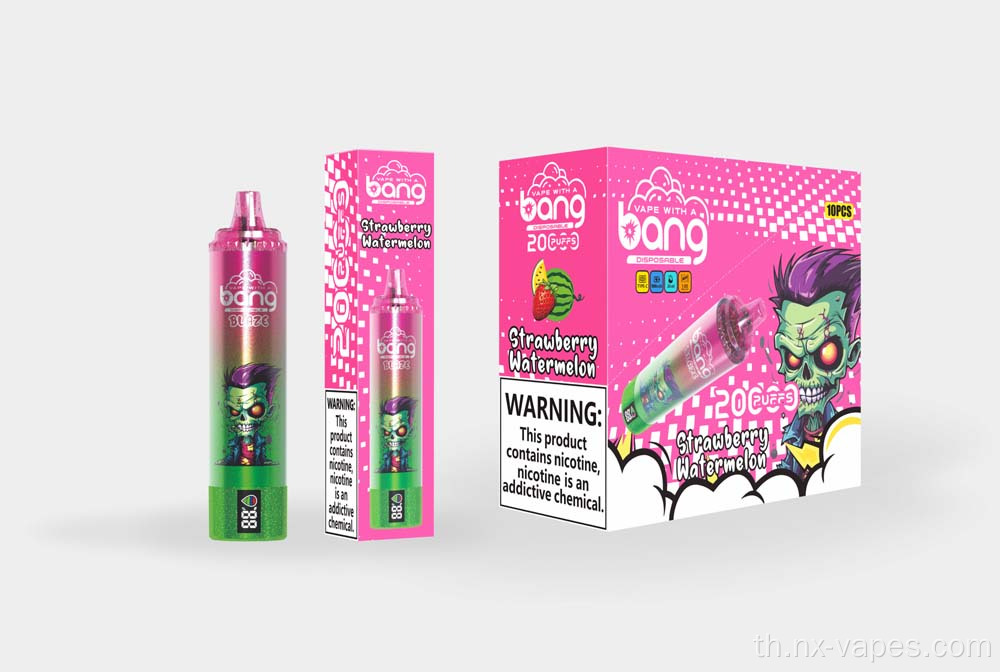 Bang Blaze 20000 Puffs ราคาปากกา vape ที่ใช้แล้วทิ้ง