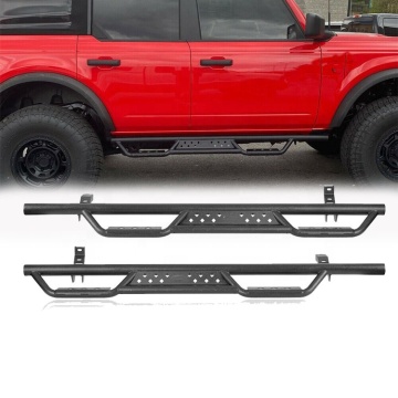 Selon Rock Rail Rail Rail à pied 2/4 Portes Accessoires Étape côté étape Nerf Étapes pour Bronco 2021-2022