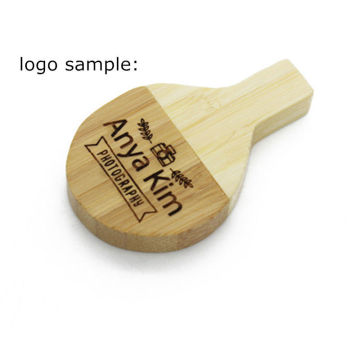 Wooden Racket Flash Drive 4GB 8GB 16GB