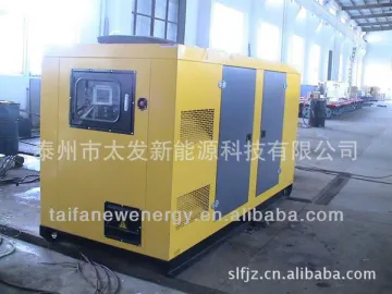 Natural gas generation Taifa silent series three phase four wires 75kw