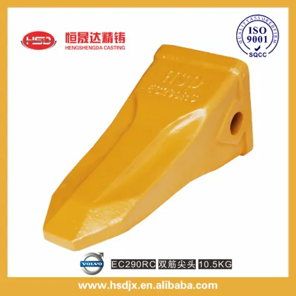 Volvo High Quality Excavator Spare, EC290RC Bucket Teeth Heavy Construction Machinery