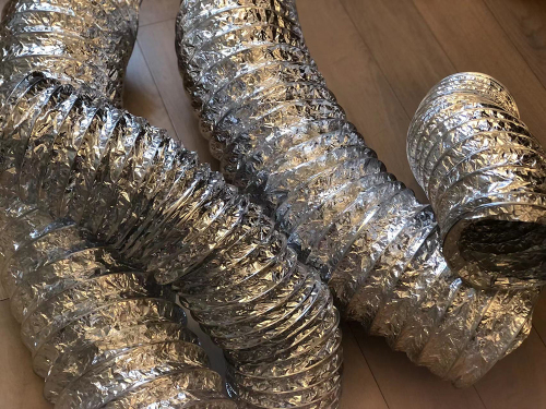 Aluminum Foil Flexible Duct For Air Condition, High Quality Aluminum ...