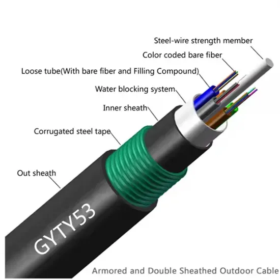 Single Mode Fiber Optic Cable for FTTH Applications