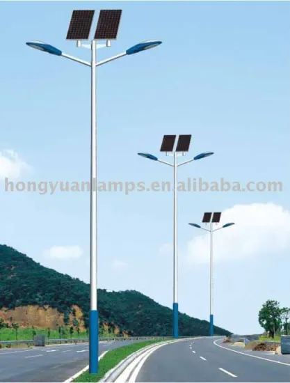 Street Lighting Pole with LED Light