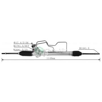 Système de direction assistée hydraulique RHD pour Toyota