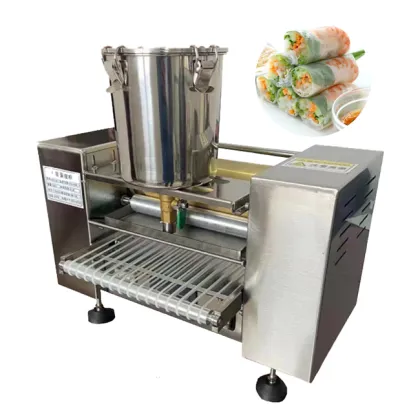 High Quality Easy Operate Commercial Automatic Mini Mille Crepe Cake Machine