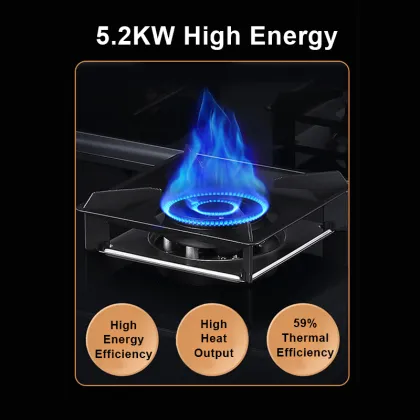 The Latest Design of New Integrated Cooker Power-Saving Kitchen Hood with Integrated Gas Stove