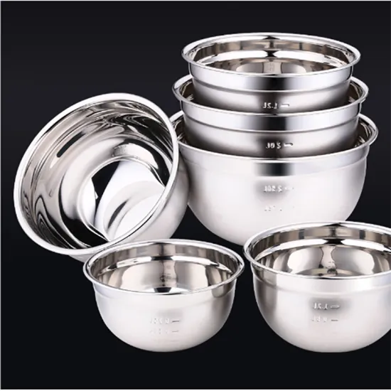 Stainless Steel Calibrated Soup Basin